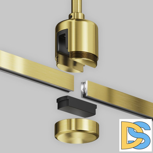 Крепление потолочное с прямым коннектором питания Maytoni Flarity TRA159C-IPCL1-BS