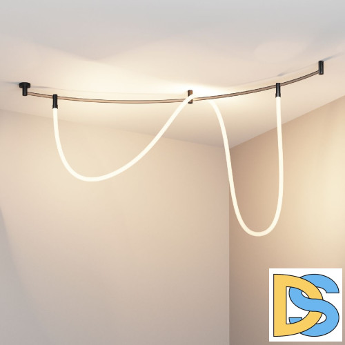 Трековый магнитный светильник Maytoni Tau TR209-1-48W3K-B