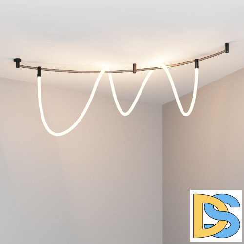 Трековый магнитный светильник Maytoni Tau TR209-1-48W3K-B