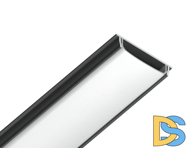 Алюминиевый накладной профиль Ambrella Light Alum Profile GP1600BK