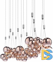 Подвесная люстра iLedex Selfie 19152P/3-6W-3000K CP