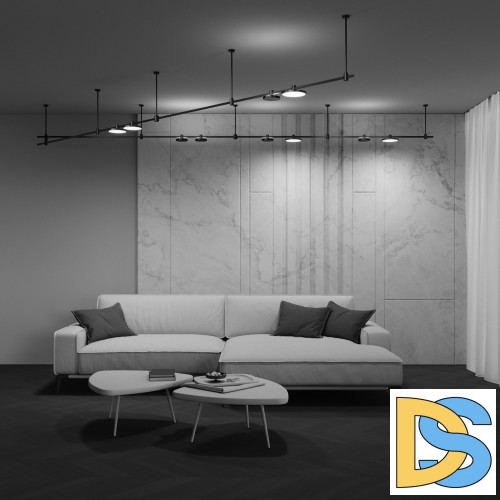 Трековый магнитный светильник Maytoni Plato TR153-1-10W3K-B