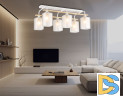Потолочная люстра Ambrella Light Loft Traditional TR3033247