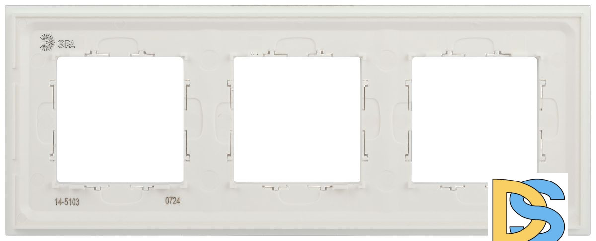 Рамка на 3 поста Эра Elegance 14-5103-01М Б0065836