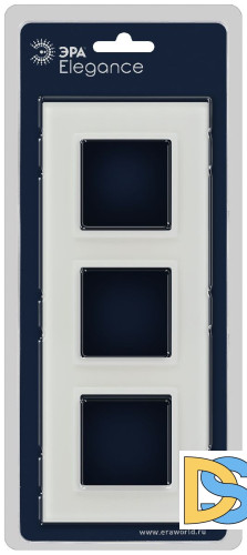 Рамка на 3 поста Эра Elegance 14-5103-01М Б0065836