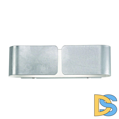 Настенный светильник Ideal Lux Clip AP2 Small Argento 088273