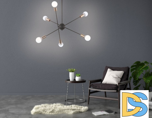 Люстра на штанге Ambrella Light Loft TR80435