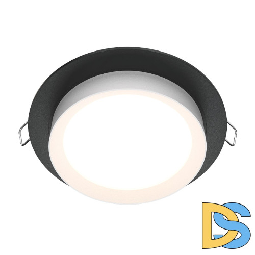 Встраиваемый светильник Maytoni Technical Hoop DL086-GX53-RD-BW