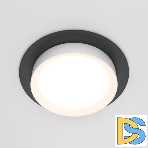 Встраиваемый светильник Maytoni Technical Hoop DL086-GX53-RD-BW