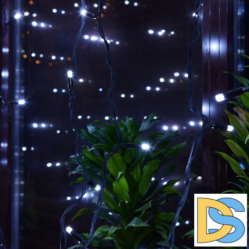 Уличная гирлянда Uniel ULD-C3020-384/TBK WHITE IP67 UL-00010941