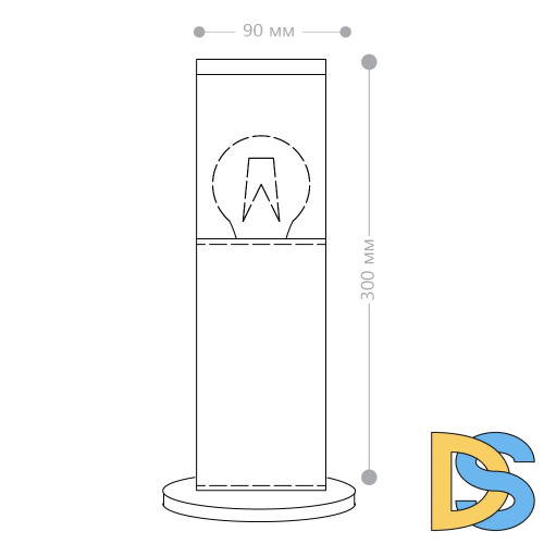 Ландшафтный светильник Feron Бостон DH1303 51332
