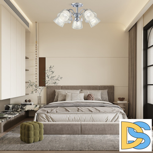 Люстра на штанге Arte Milano Napoli 336820/5 CR