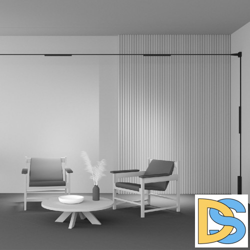 Трековый магнитный светильник Maytoni Points TR162-1-18W3K-M-B