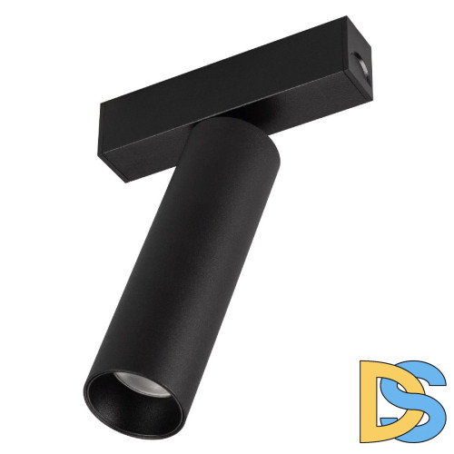 Трековый магнитный светильник Arlight MAG-SPOT-25-R120-12W Warm3000 (BK, 30 deg, 24V, DALI) 046321