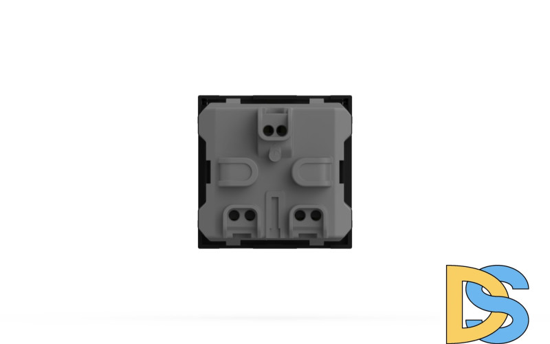 Розетка с крышкой, заземлением и защитой от детей ELBI Moda Vox 611-044832-218