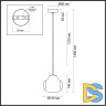 Подвесной светильник Odeon Light Pendant Vaso 5097/4LB