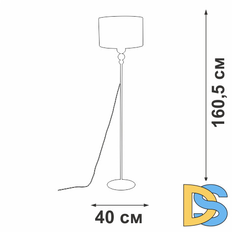 Торшер Vitaluce V2890-0/1P