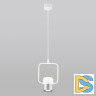 Подвесной светодиодный светильник Eurosvet Oskar 50165/1 LED белый/серебро