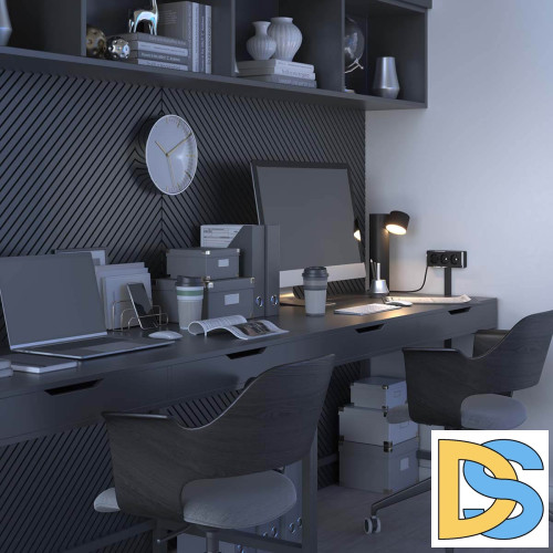 Розетка тройная с/з со шторками Werkel Gallant черный/хром W5073135 4690389163890