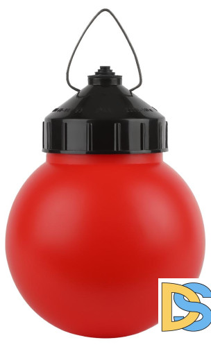 Уличный подвесной светильник Эра НСП 01-60-003 красный Б0052012
