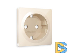 Лицевая панель для розетки с/з Ambrella Volt Alfa AP3060