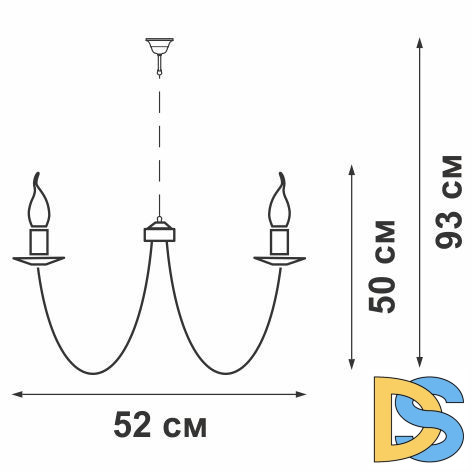 Подвесная люстра Vitaluce V1398/5