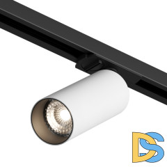 Трековый однофазный светильник Denkirs Scope DK6060-BW+BK