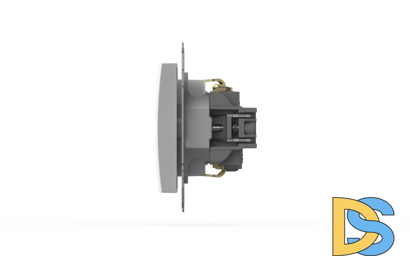 Розетка с заземлением ELBI Zena Vega 609-015600-217