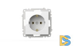 Розетка с заземлением ELBI Zena Vega 609-015600-217