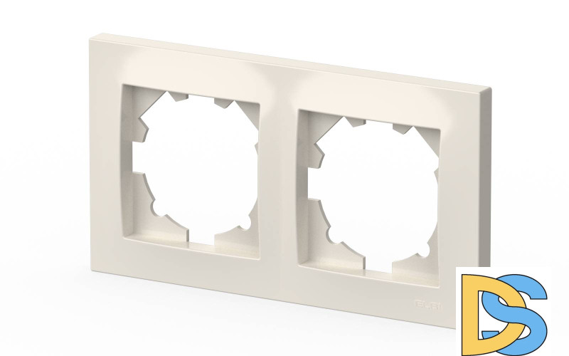 Рамка двухместная ELBI Vega 510-010200-226