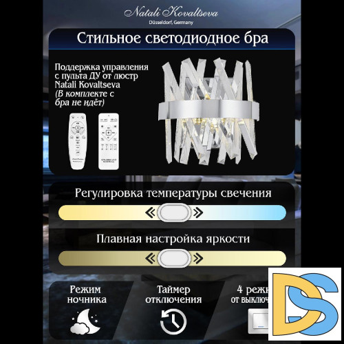 Настенный светильник Natali Kovaltseva Tiziano LED LAMPS 81114/1W