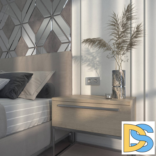 Розетка Werkel Hammer серебряный 4690389162800