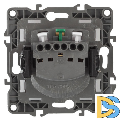 Розетка 2P+E Schuko Эра 12-2101-06 Б0014680