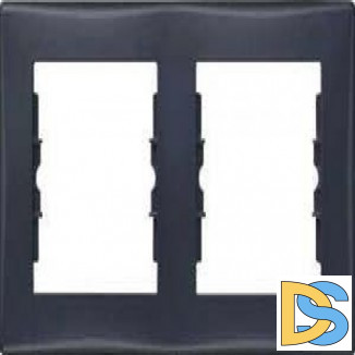 Рамка 2-ая (двойная), Графит, серия Sedna, Schneider Electric