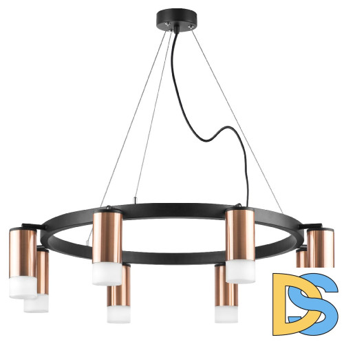 Подвесная люстра Lightstar Rullo (571018+214430-8+202431-8) LR0183081