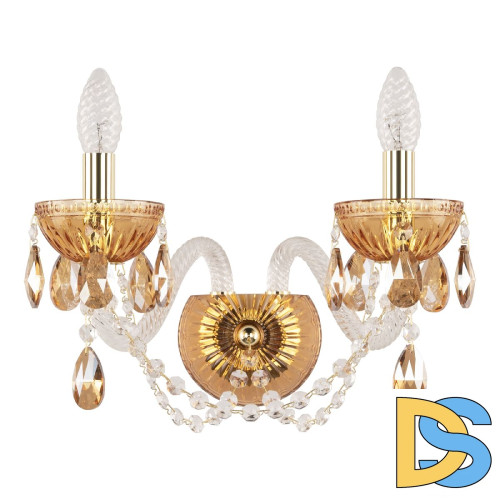 Бра Bohemia Ivele Crystal 5402B/2/165 G Amber/M-1G K721