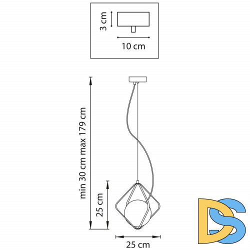 Подвесной светильник Lightstar 803317