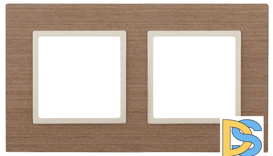 Рамка на 2 поста Эра 14-5302-07 Б0034572