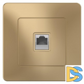 Розетка компьютерная 1-ая кат.5е, RJ-45 (интернет), Титан, серия Blanca, Schneider Electr