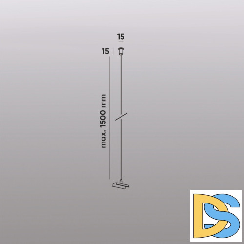 Механический подвес для трека Denkirs Smart Base TR2126-WH