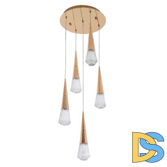 Каскадная люстра Modelux ML.3315.5 GD
