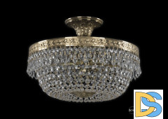 Люстра на штанге Bohemia Ivele Crystal 19011/35IV G