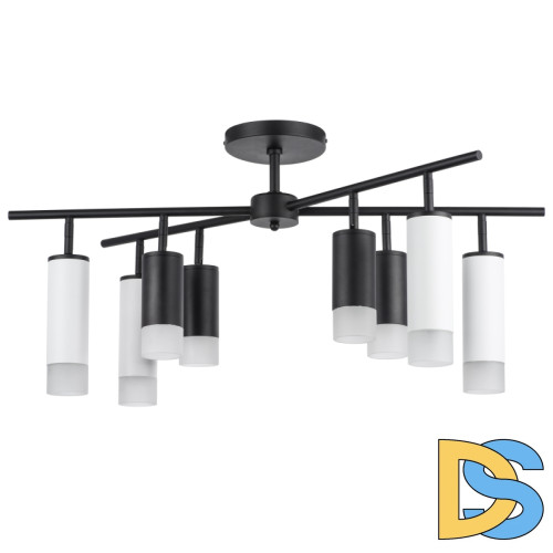 Люстра на штанге Lightstar Rullo LR7283748641 (571728+214437-4+214486-4+202431-8)