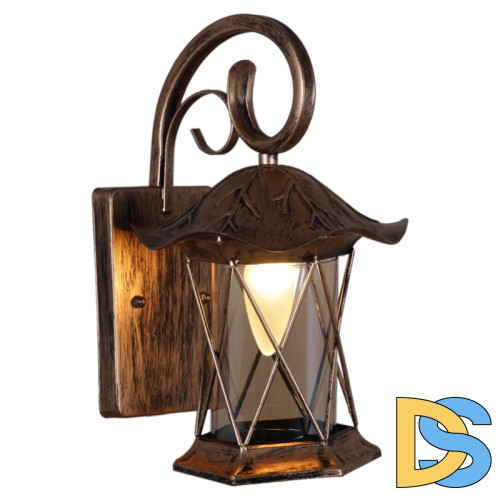 Уличный настенный светильник Reluce 08281-9.2-001U BKG