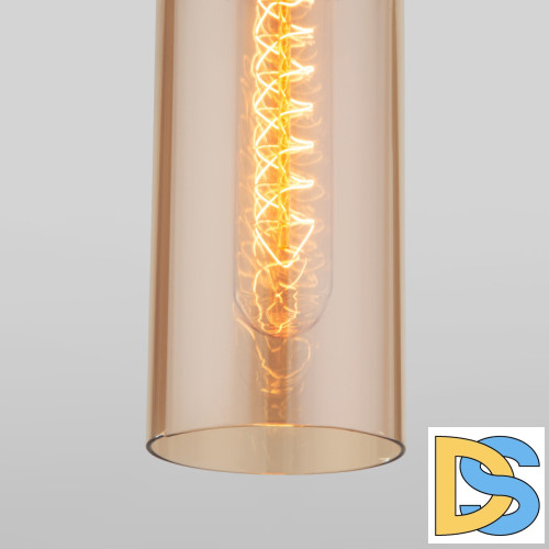 Подвесной светильник Eurosvet Airon 50180/1 янтарный