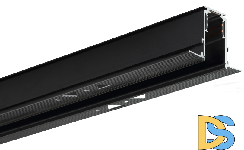 Шинопровод магнитный встраиваемый iLedex Vision 4822-65/48-3000-BK