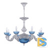 Подвесная люстра Bohemia Ivele Crystal AL79101P/8/250 WMN P Aquamarine/M-1G