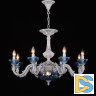 Подвесная люстра Bohemia Ivele Crystal AL79101P/8/250 WMN P Aquamarine/M-1G