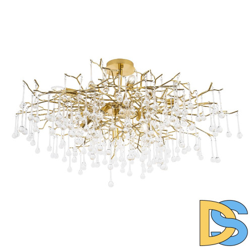 Люстра на штанге Modestyle MS.2106.10 GD