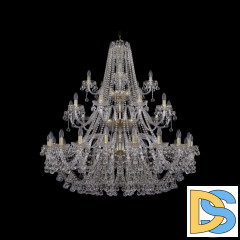 Подвесная люстра Bohemia Ivele Crystal 1409/20+10+5/460/3d G